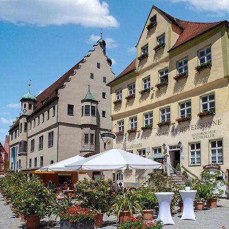 Kaiserhof Hotel Sonne Nördlingen Екстериор снимка