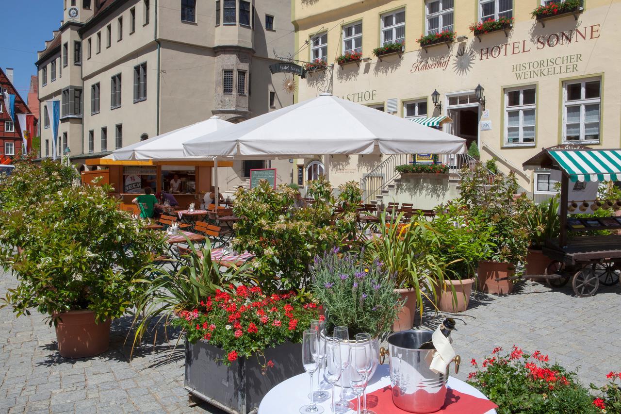 Kaiserhof Hotel Sonne Nördlingen Екстериор снимка