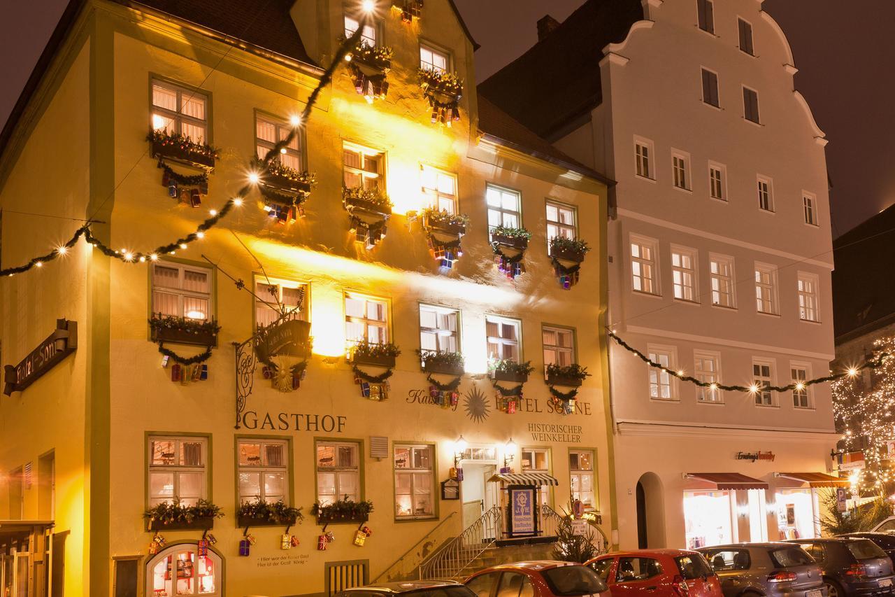 Kaiserhof Hotel Sonne Nördlingen Екстериор снимка